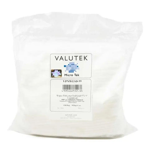 Polyester Knit ESD Wiper Knife Cut Edge freeshipping - Valutek Inc
