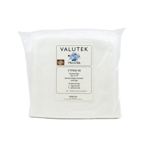 Valutek Polyester Knit Wiper Knife Cut Edge | 150/75 Bag VTPNW freeshipping - Valutek Inc