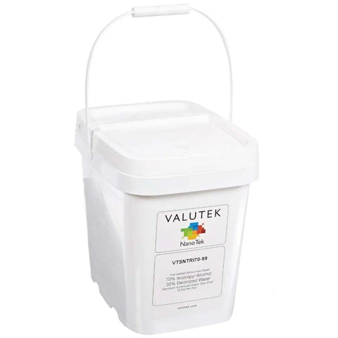 Valutek Prewetted Spunlace Nonwoven Cellulose-Polyester 75 Pail VTSNTRI freeshipping - Valutek Inc